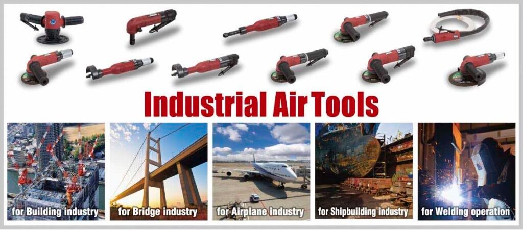 Shinano air tools with IOT pneumatic  tool systems