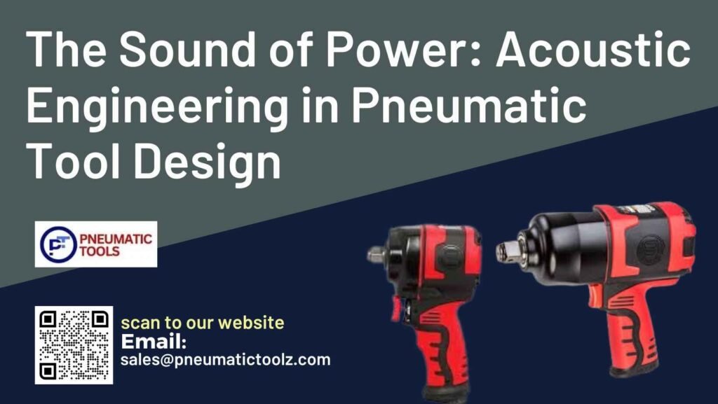 The Sound of Power: Acoustic Engineering in Pneumatic Tool Design